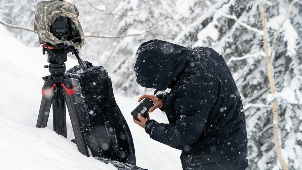 Dionic XT being used in extreme weather