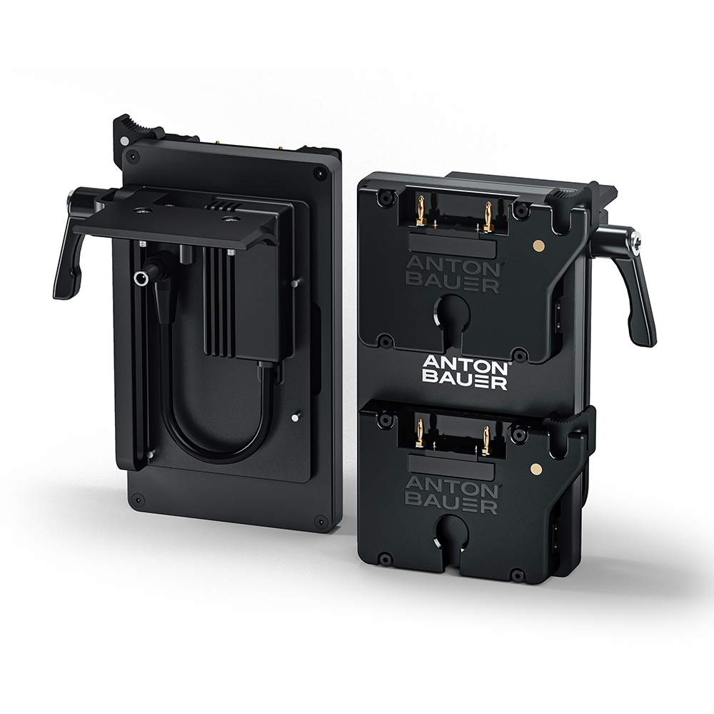 Dual Micro Bracket for Sony PXW-FX9 (Gold-Mount)