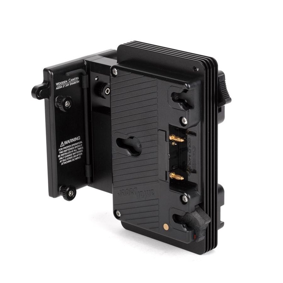 Gold Mount 24V Sharkfin Battery Bracket (Arri Alexa LF)