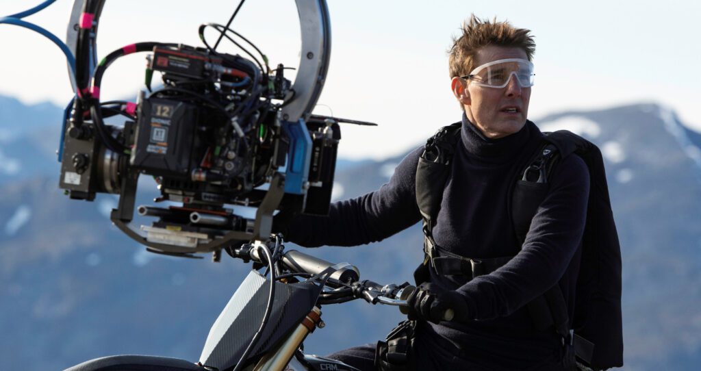 mission impossible dead reckoning bts with Dionic XT