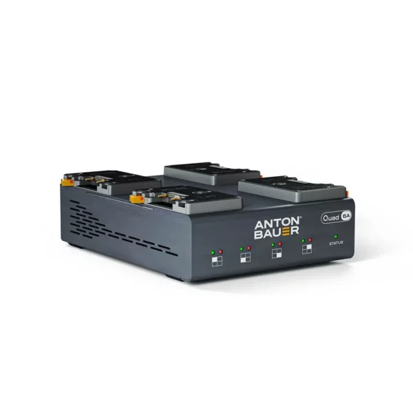 Anton/Bauer Charger, Dual Voltage (26V and 14V), 4 position - Gold Mount & Gold Mount Plus