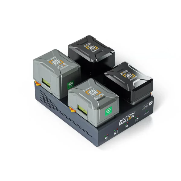 Anton/Bauer Charger, Dual Voltage (26V and 14V), 4 position - Gold Mount & Gold Mount Plus