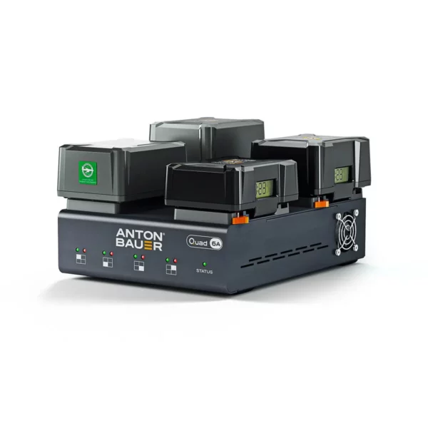 Anton/Bauer Charger, Dual Voltage (26V and 14V), 4 position - Gold Mount & Gold Mount Plus