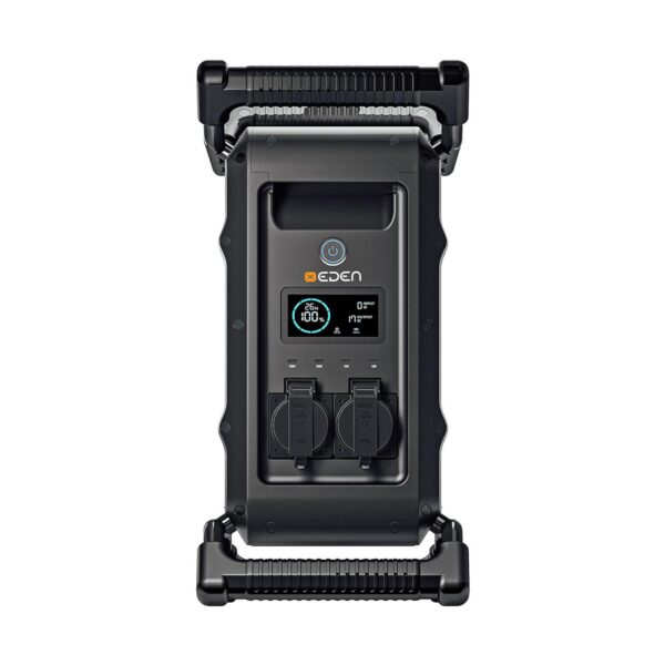 EDEN - 2.5kWh mobile power station designed for film, TV, and outdoor industries (showcasing ports)