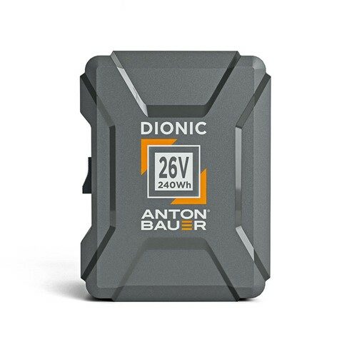 Dionic 26V 240W B-Mount Battery - front profile