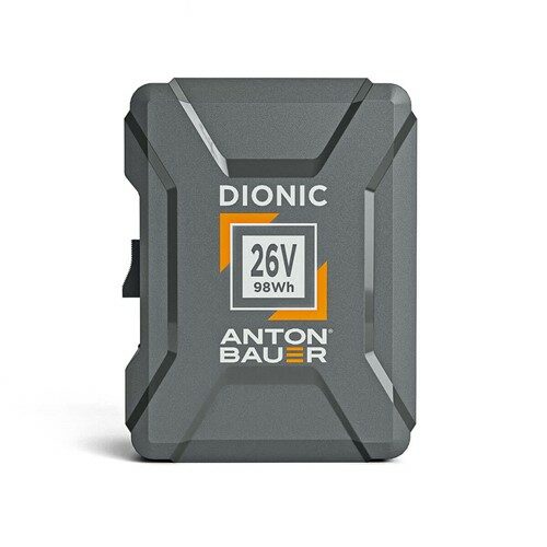 Dionic 26V 98Wh B-Mount Battery - front profile