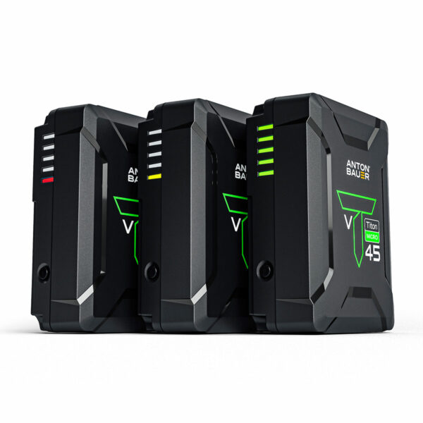 Titon Micro 150 Gold Mount - battery indicator